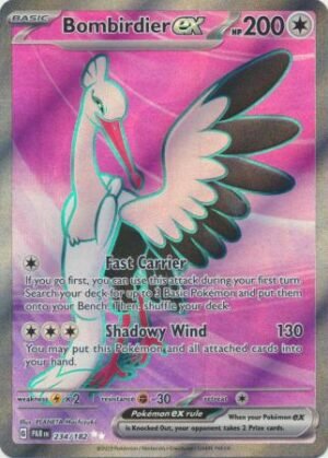 234/182 - Bombirdier ex - Full Art Secret Rare