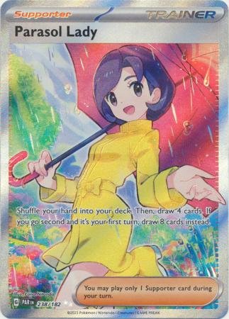 238/182 - Parasol Lady - Full Art Secret Rare