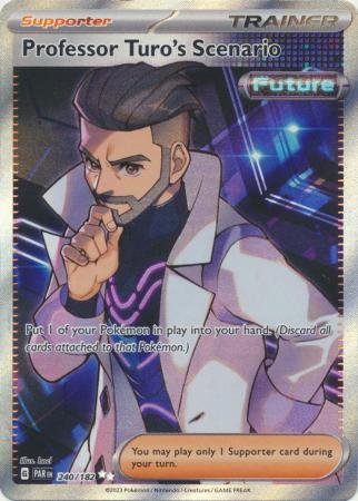 240/182 - Professor Turo's Scenario - Full Art Secret Rare