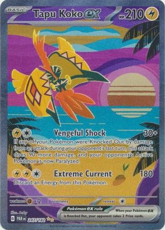 247/182 - Tapu Koko ex - Special Illustration Rare