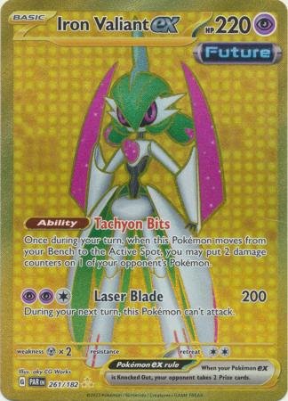 261/182 - Iron Valiant ex - Gold Secret