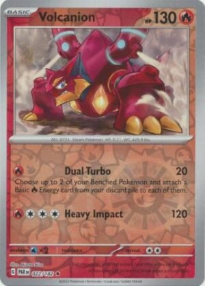 022/182 - Volcanion - Holo Rare Reverse Holo