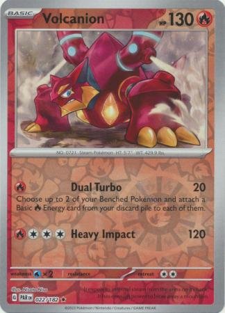 022/182 - Volcanion - Holo Rare Reverse Holo
