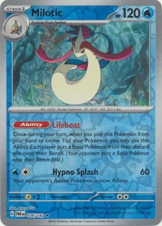 036/182 - Milotic - Holo Rare Reverse Holo