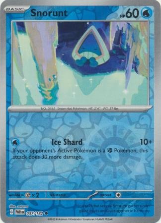 037/182 - Snorunt - Common Reverse Holo