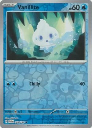 043/182 - Vanillite - Common Reverse Holo