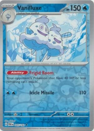 045/182 - Vanilluxe - Uncommon Reverse Holo
