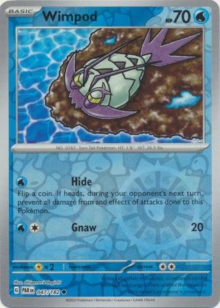 047/182 - Wimpod - Common Reverse Holo