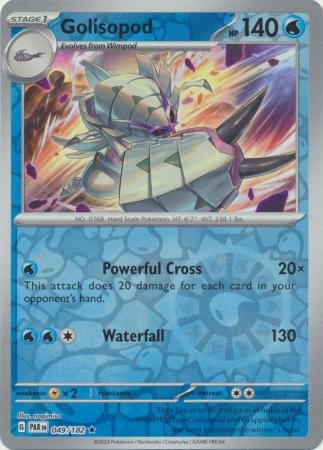 049/182 - Golisopod - Holo Rare Reverse Holo