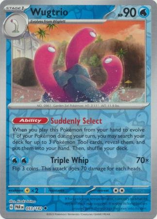 053/182 - Wugtrio - Uncommon Reverse Holo