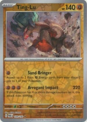 109/182 - Ting-Lu- Holo Rare Reverse Holo