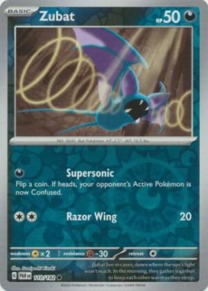 110/182 - Zubat - Common Reverse Holo