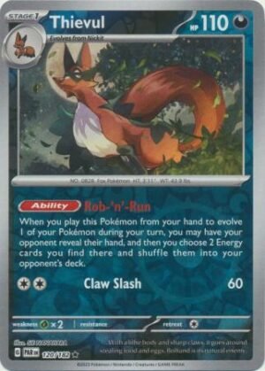 120/182 - Thievul - Holo Rare Reverse Holo
