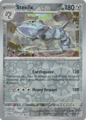 125/182 - Steelix - Holo Rare Reverse Holo