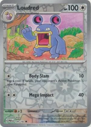149/182 - Loudred - Common Reverse Holo