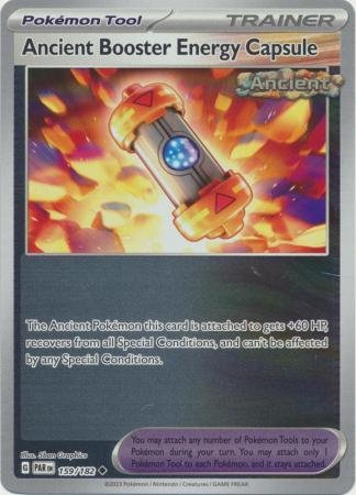 159/182 - Ancient Booster Energy Capsule - Uncommon Reverse Holo