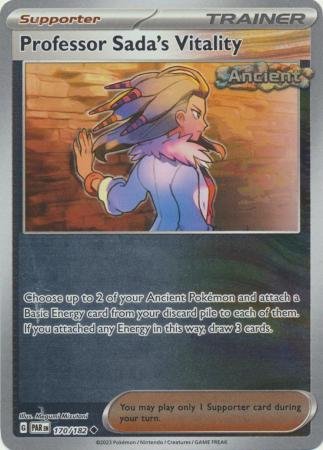 170/182 - Professor Sada's Vitality - Uncommon Reverse Holo
