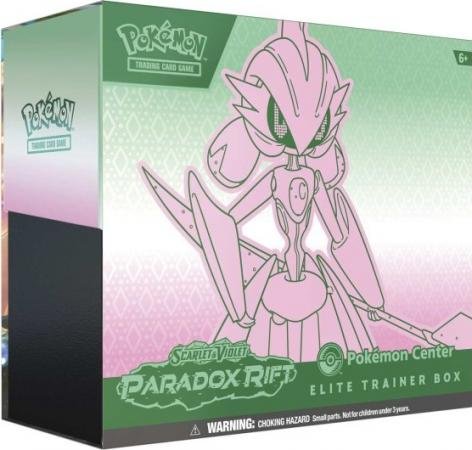 Paradox Rift Pokemon Center Iron Valiant Elite Trainer Box (Pokemon)