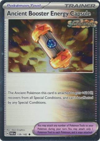 159/182 - Ancient Booster Energy Capsule - Holo Promo