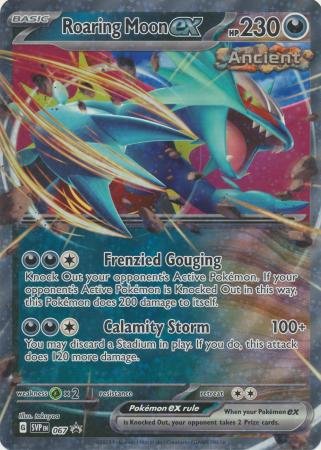 SVP067 - Roaring Moon ex - Oversized Promo (Pokemon)