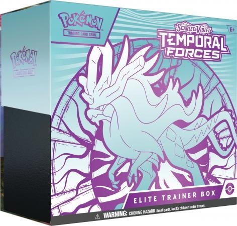 Scarlet & Violet: Temporal Forces Walking Wake (Blue) Elite Trainer Box (Pokemon)
