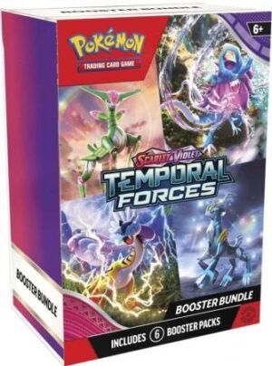 Scarlet & Violet: Temporal Forces Booster Bundle Box of 6 Packs (Pokemon)
