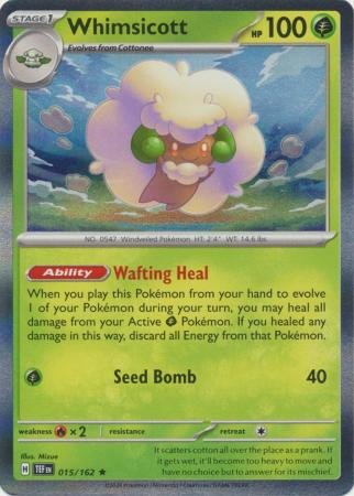 015/162 - Whimsicott - Holo Rare