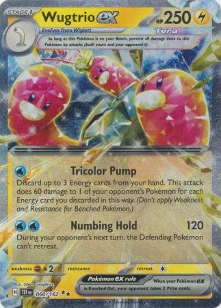 060/162 - Wugtrio ex - Ultra Rare