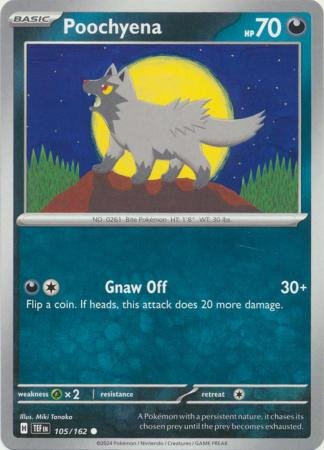 105/162 - Poochyena - Common