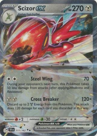 111/162 - Scizor ex - Ultra Rare
