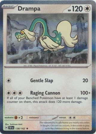 138/162 - Drampa - Holo Rare