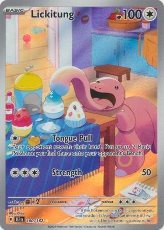 180/162 - Lickitung - Illustration Rare