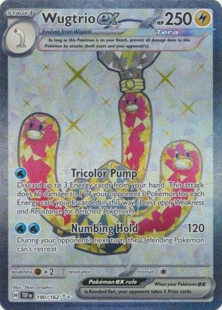 190/162 - Wugtrio ex - Full Art Secret Rare