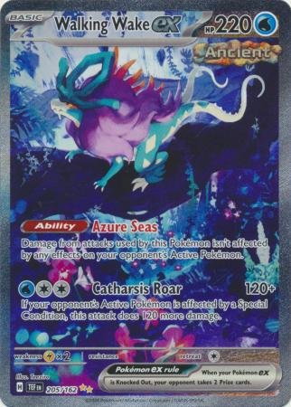 205/162 - Walking Wake ex - Special Illustration Rare