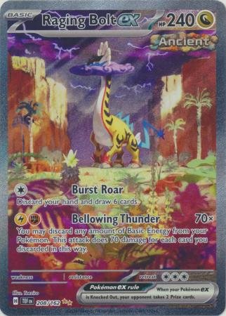 208/162 - Raging Bolt ex - Special Illustration Rare