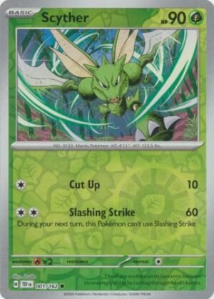 001/162 - Scyther - Common Reverse Holo