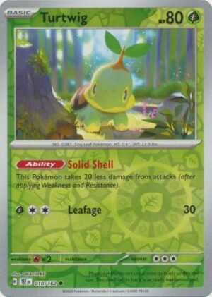 010/162 - Turtwig - Common Reverse Holo