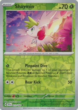013/162 - Shaymin - Uncommon Reverse Holo