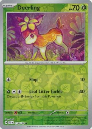 016/162 - Deerling - Common Reverse Holo