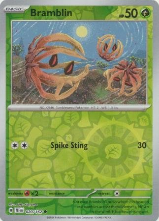 020/162 - Bramblin - Common Reverse Holo