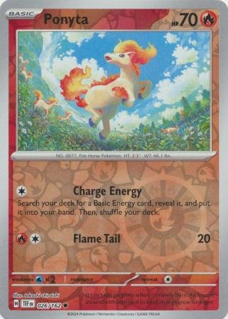 1804734.jpg 026/162 - Ponyta - Common Reverse Holo
