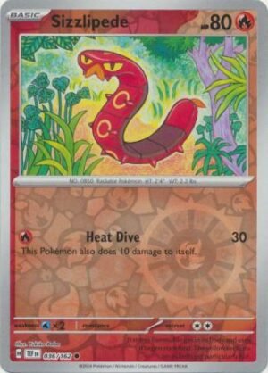 1804742.jpg 036/162 - Sizzlipede - Common Reverse Holo