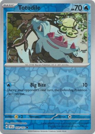 039/162 - Totodile - Common Reverse Holo