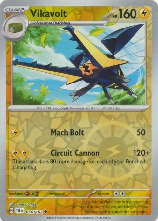056/162 - Vikavolt - Uncommon Reverse Holo