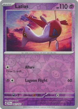 067/162 - Latias - Uncommon Reverse Holo