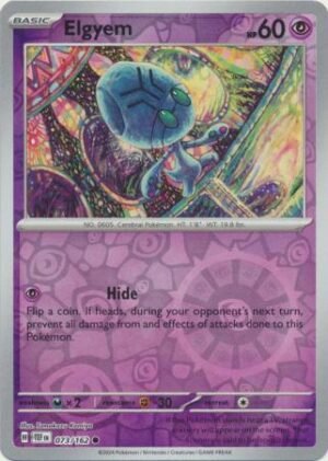 073/162 - Elgyem - Common Reverse Holo