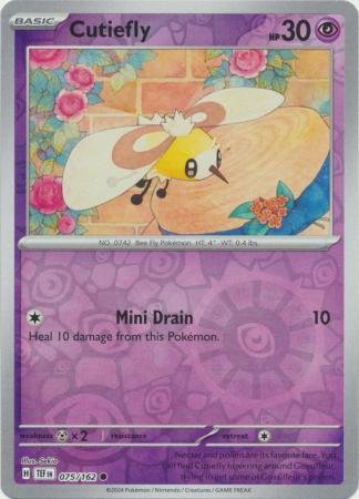 075/162 - Cutiefly - Common Reverse Holo