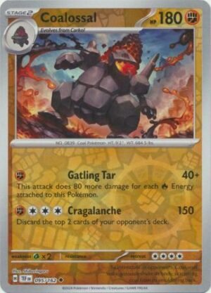 095/162 - Coalossal - Uncommon Reverse Holo