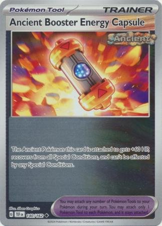 140/162 - Ancient Booster Energy Capsule - Uncommon Reverse Holo