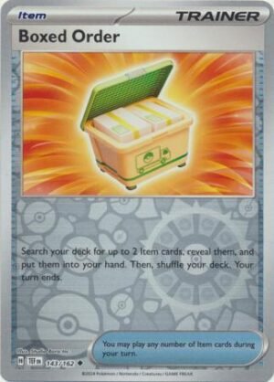 143/162 - Boxed Order - Uncommon Reverse Holo